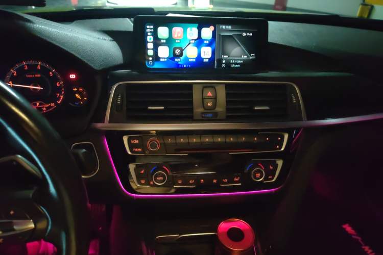 Used BMW 3 Series 2019 320Li M Sport Package Audio And AC Panel