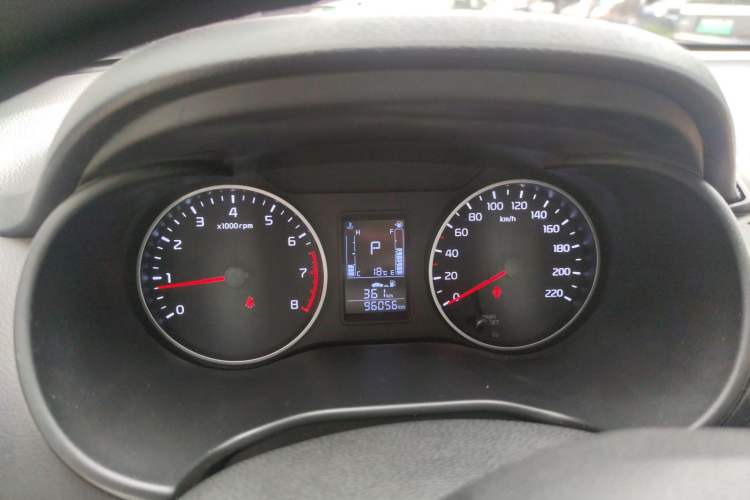 Used Kia Pegas 2020 1.4L Automatic Comfort Version with Sunroof Instrument Cluster