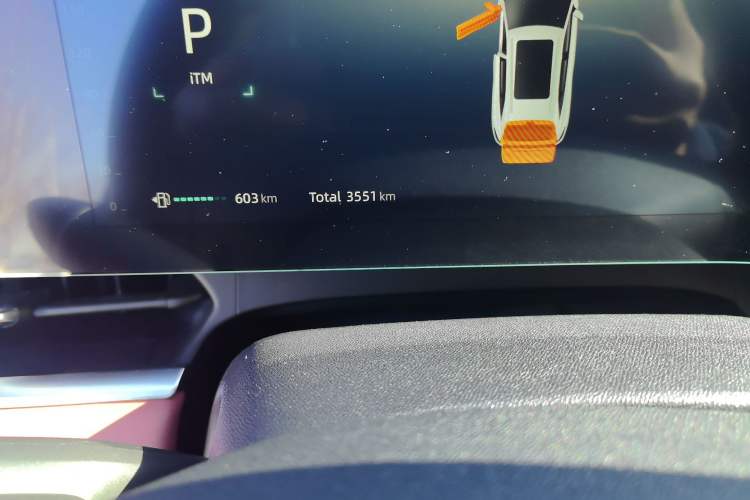 Used CHANGAN CS75 PLUS 2025 4th Generation 1.5T New Blue Whale Smart Whale Enjoyment Edition Odometer Close Up