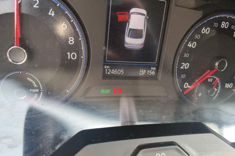 Used Volkswagen Lavida Pure Electric 2019 Enjoyment Edition Odometer Close Up