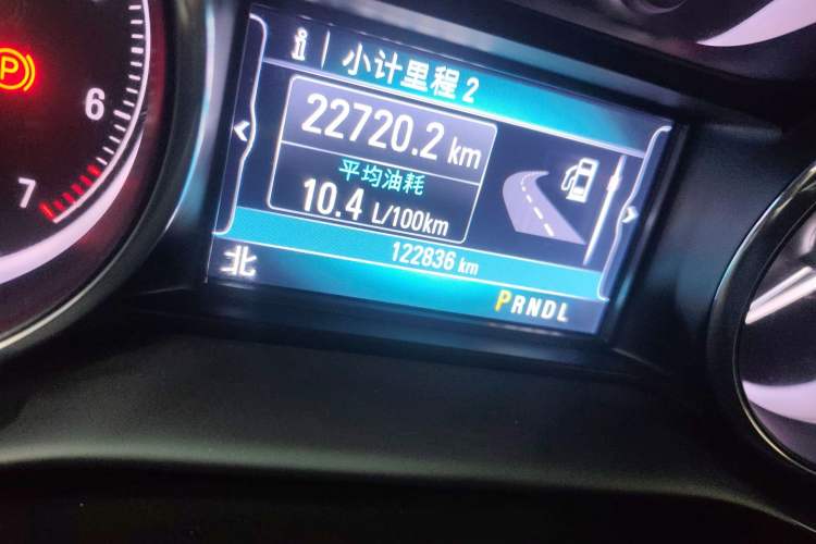 Used Buick Envision 2018 28T Four-Wheel Drive Elite Version Odometer Close Up