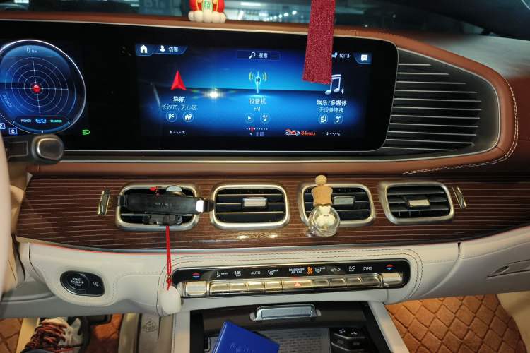 Used Mercedes-Benz Maybach GLS 2022 GLS 480 4MATIC Audio And AC Panel