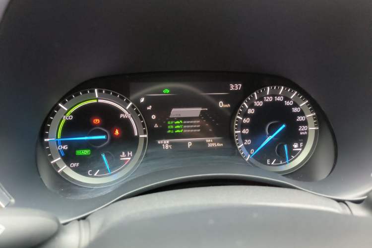 Used Toyota Highlander 2023 2.5L Smart Electric Hybrid Dual-Engine 4x4 Elite Edition 7 Seats Instrument Cluster