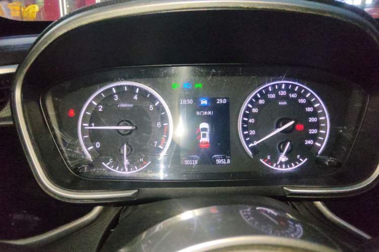 Used Dongfeng Fengon ix5 2019 220T Manual ZhiShang Version China VI Standard Instrument Cluster