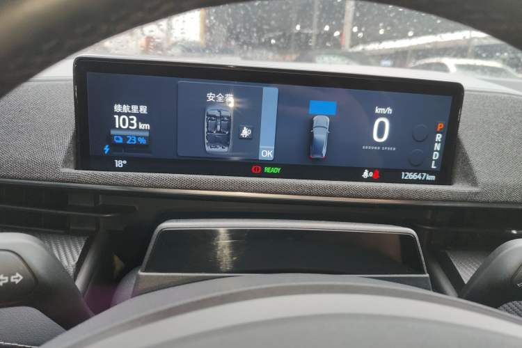 Used Ford Mustang Mach-E 2021 AION Y Plus Rear-Drive Luxury Edition (Long Range) Instrument Cluster