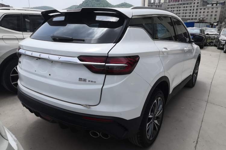 Used Geely Auto Coolray 2020 PRO 260T DCT Knight Rear Right 45 Deg