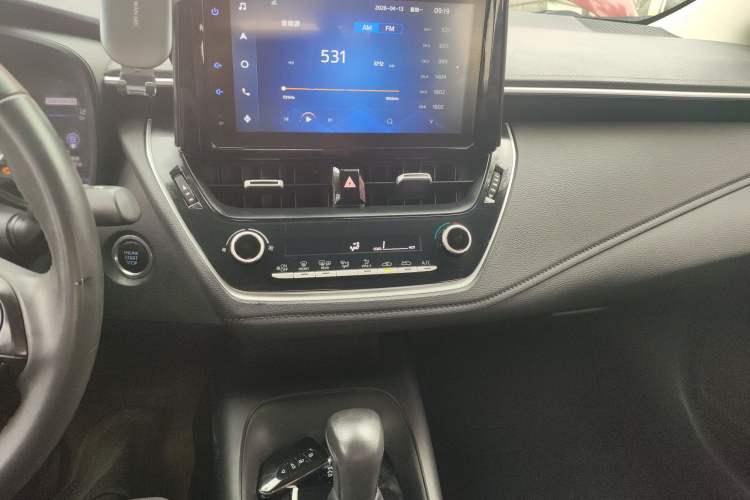 Used Toyota Corolla 2021 1.2T S-CVT Luxury Edition Audio And AC Panel