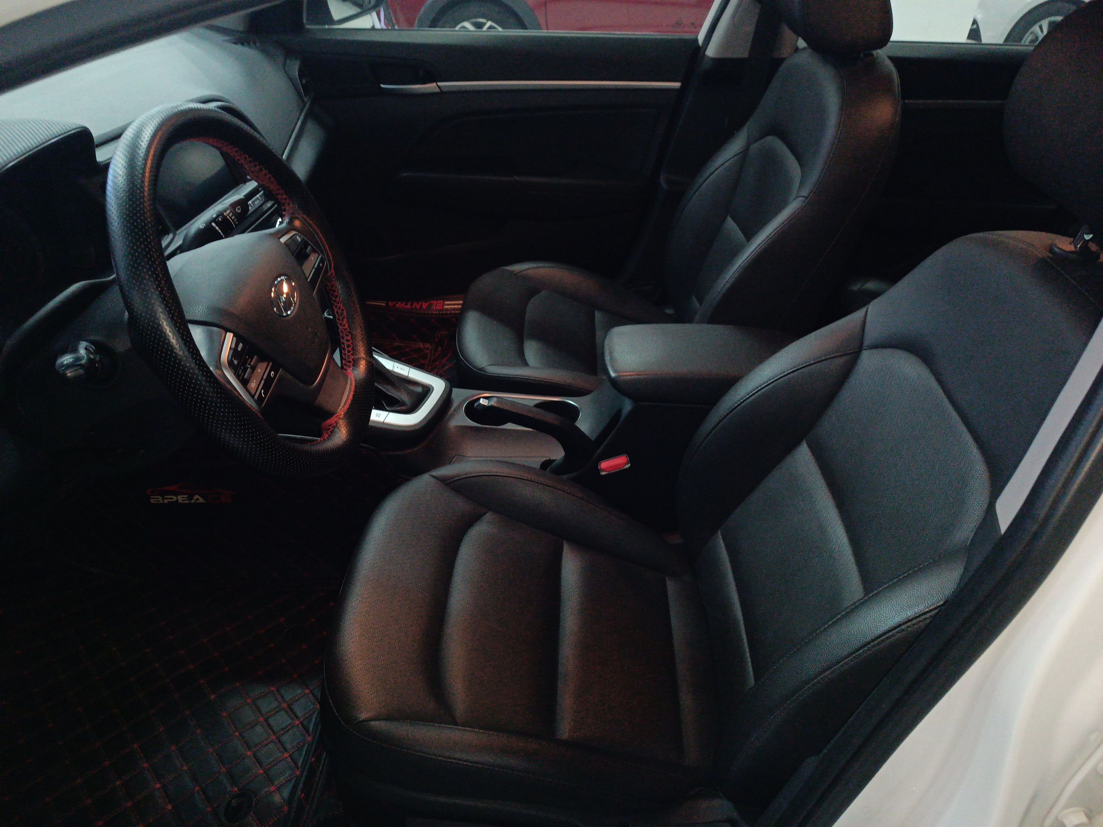 Avant de la voiture