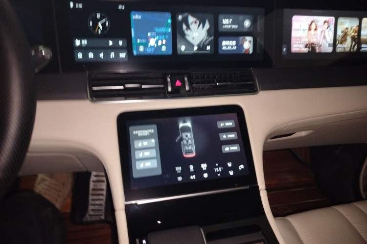 Used Li Auto ONE 2020 Extended-Range 6-Seater Version Audio And AC Panel
