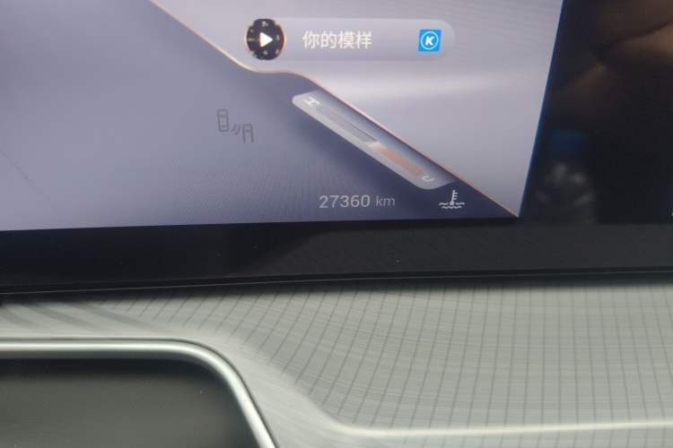 Used EXEED Lingyun 2024 300T Two-Wheel Drive Starlight Edition Odometer Close Up