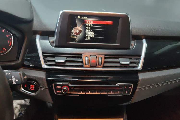 Used BMW 2 Series Active Tourer 2016 218i Sports Design Package Audio And AC Panel