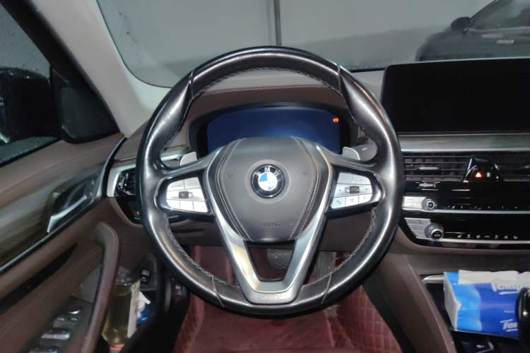 Used BMW 5 Series 2021 530Li Leading Luxury Package Steering Wheel