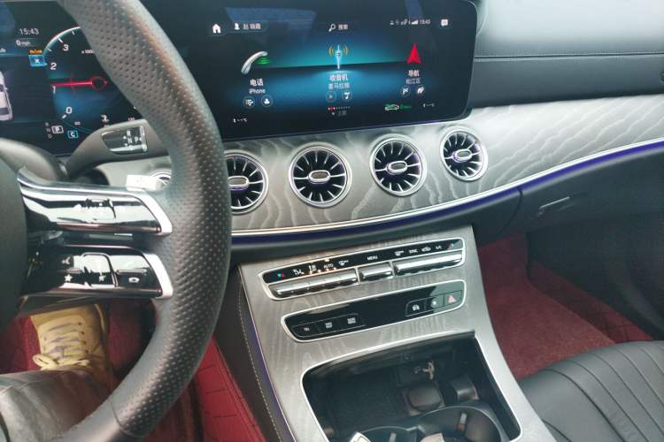 Used Mercedes-Benz CLS 2023 Facelifted CLS 300 Luxury Model Audio And AC Panel