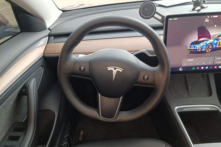 Used Tesla Model 3 2022 Rear-Wheel-Drive Version Steering Wheel