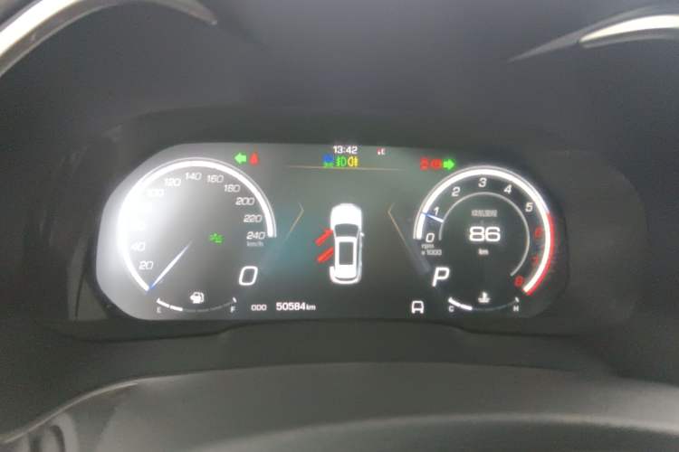 Used Wey VV6 2018 2.0T Four-Wheel Drive Flagship Version China V Standard Instrument Cluster