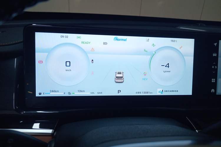 Used JETOUR Shanhai L7 2024 1.5T 120 km ULTRA 5-seater Instrument Cluster