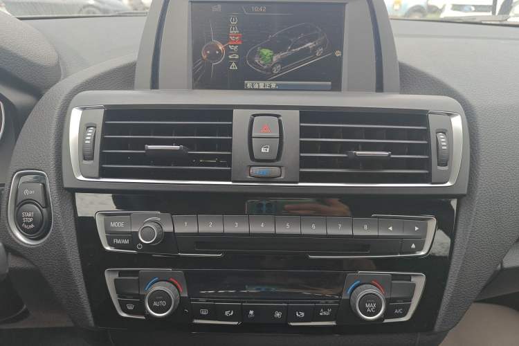 Used BMW 1 Series 2015 120i Sport Design Package Audio And AC Panel