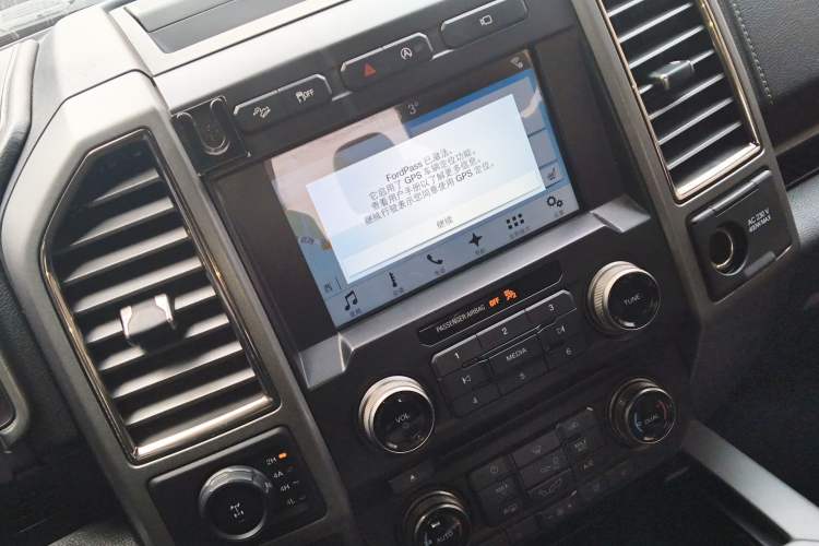 Used Ford F-150 Raptor 2017 3.5T Raptor Performance Enhanced Edition Audio And AC Panel