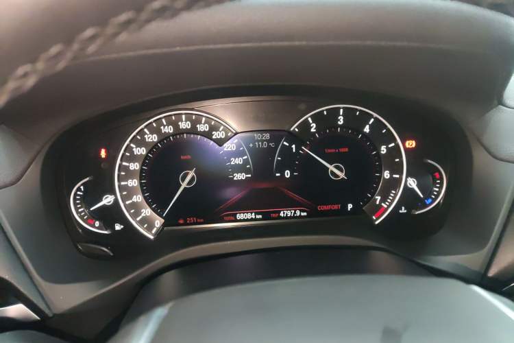 Used BMW X3 2018 xDrive25i Luxury Package China VI Emission Standard Instrument Cluster