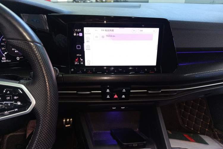 Used Volkswagen Golf GTI 2021 380TSI DSG GTI Audio And AC Panel