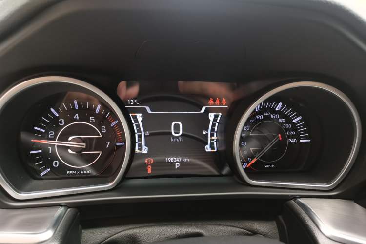 Used Jeep Grand Commander 2018 2.0T Four-Wheel Drive Prestige Edition China V Instrument Cluster