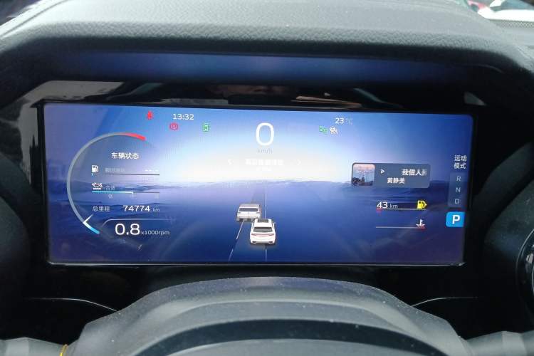 Used Geely Auto Monjaro L 2021 2.0TD DCT EVO Two-Wheel-Drive Flagship Version Instrument Cluster