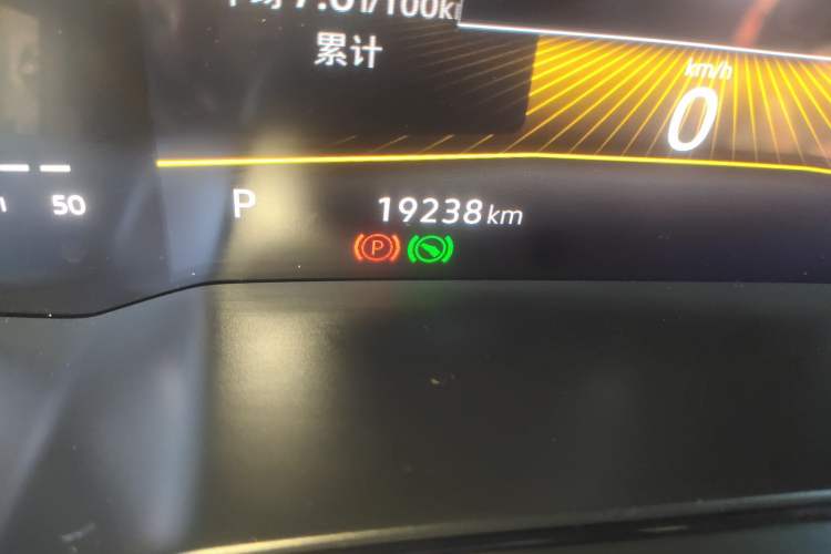 Used Volkswagen Polo 2023 Plus 1.5L Automatic Enjoy-the-Moment Edition Odometer Close Up