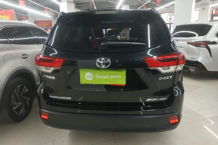 Used Toyota Highlander 2018 2.0T Four-Wheel Drive Prestige Version 7 Seats China VI Standard
