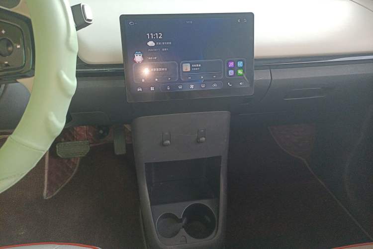 Used Chery QQ Little Ant 2024 Facelifted 321km Beloved Edition Audio And AC Panel