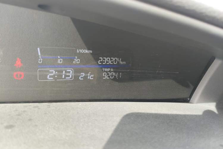 Used Honda Jade 2016 1.8L Automatic Comfort Version 5 Seats Odometer Close Up