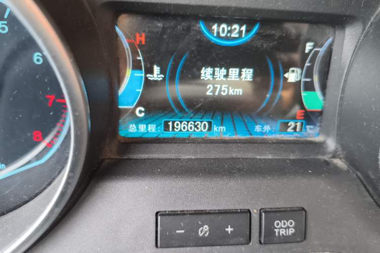 Used BYD Yuan 2016 1.5L Manual Comfort Model Odometer Close Up