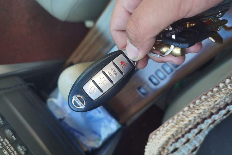 Used Nissan Teana 2011 2.0L XL Comfort Edition Vehicle Key