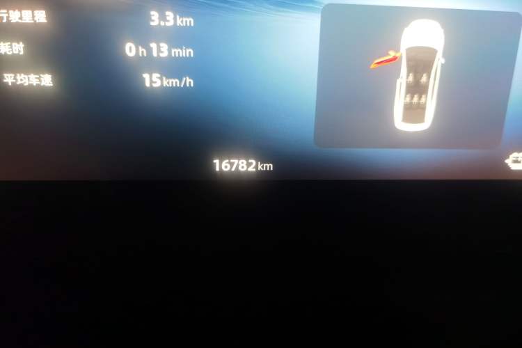 Used Geely Galaxy L6 2024 125km Creative Edition Odometer Close Up