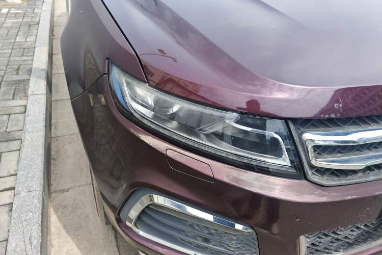 Used Zotye T600 2016 Sport Edition 1.5T Manual Luxury Model Right Front Headlight