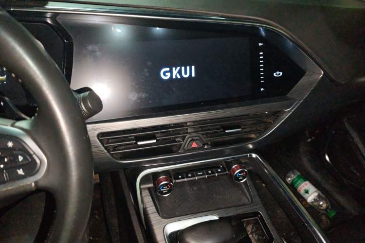 Used Geely Auto Monjaro 2020 High-Energy Edition 350T Yáoxīngzhě Audio And AC Panel