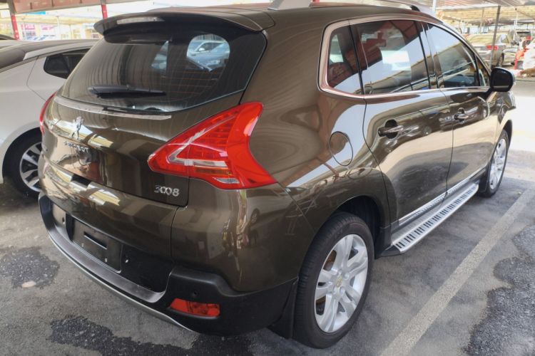 Used Peugeot 3008 2015 2.0L Automatic Trend Edition Rear Right 45 Deg