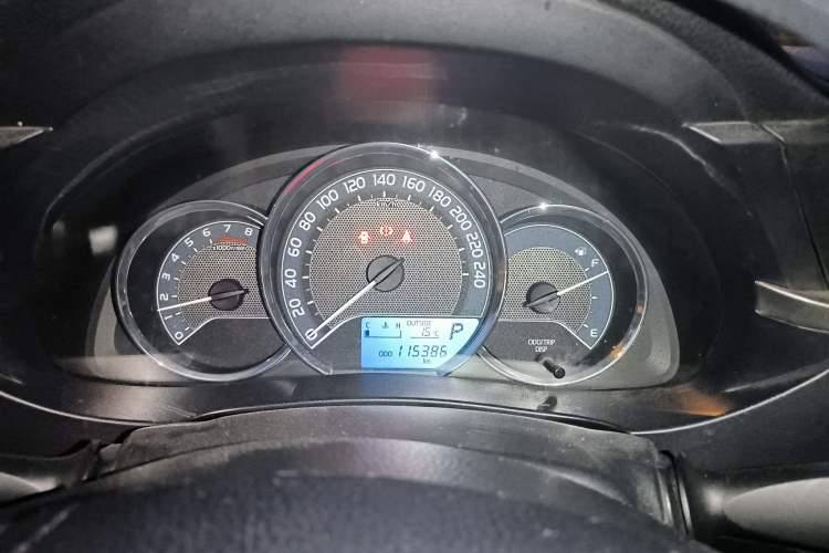 Used Toyota Levin 2016 1.6G CVT Elite Edition Instrument Cluster