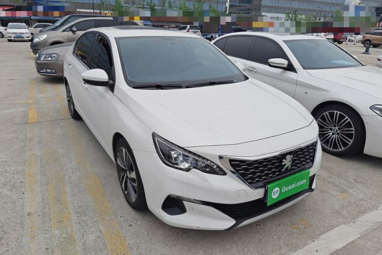 Used Peugeot 408 2020 360THP 10th Anniversary Edition Front Right 45 Deg