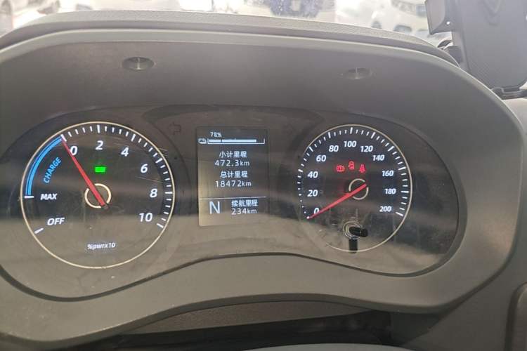 Used Wuling Yangguang 2024 300km Range Practical Window-Sealed Version 60kW Instrument Cluster