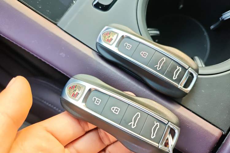 Used Porsche Taycan 2022-Year Updated Taycan Vehicle Key