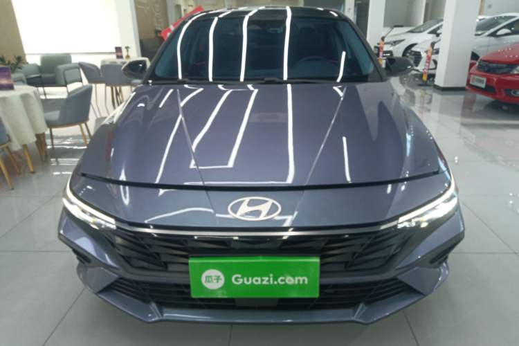 Used Hyundai Elantra 2023 1.5L CVT LUX Prestige Edition Front