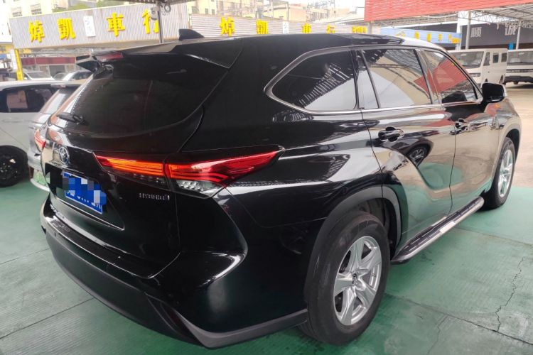 Used Toyota Highlander 2022 Dual-Engine 2.5L Two-Wheel Drive Elite Edition 7-Seater Rear Right 45 Deg