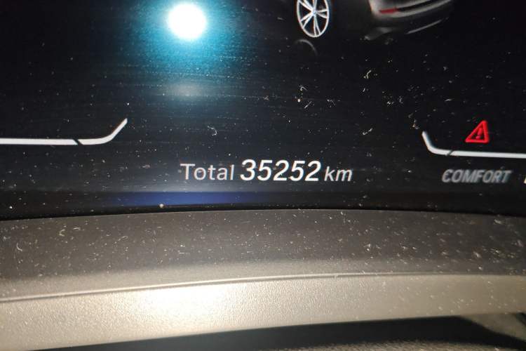 Used BMW 3 Series 2022 325Li M Sport Package Odometer Close Up