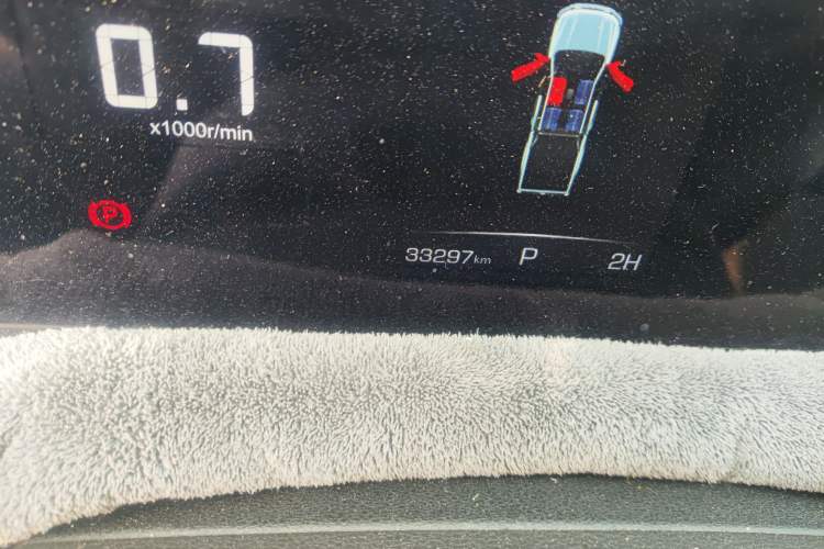 Used Great Wall King Kong Poer 2023 2.0T Automatic Diesel 4x4 Elite Edition Flatbed GW4D20M Odometer Close Up