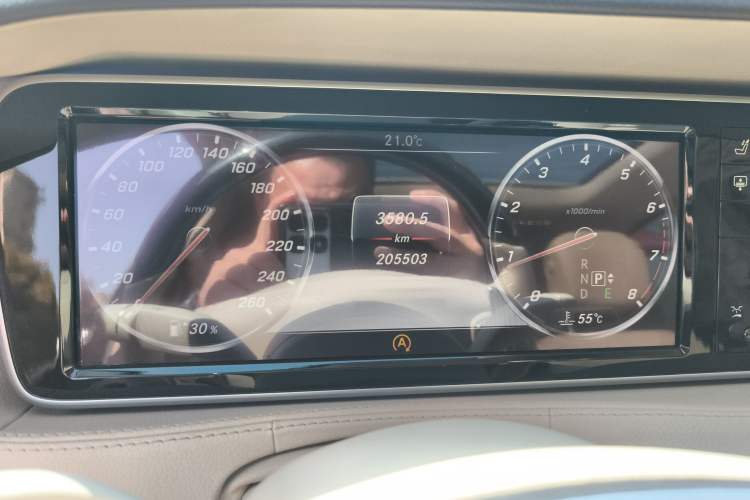 Used Mercedes-Benz S-Class 2014 S 320 L Business Model Instrument Cluster