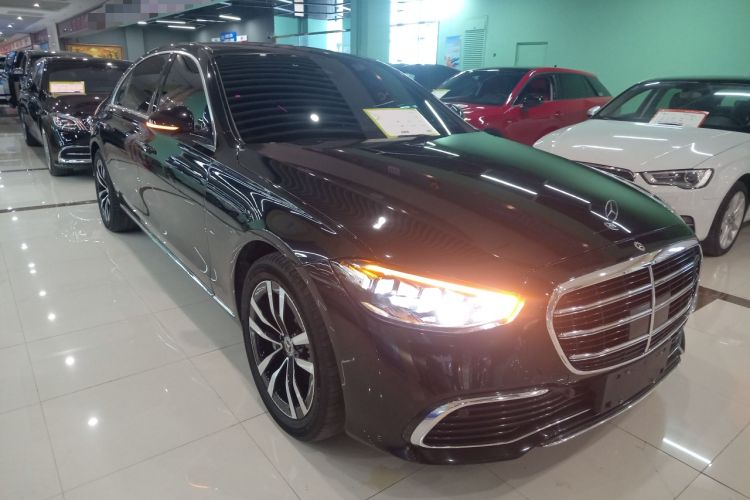 Used Mercedes-Benz S-Class 2022 S 400 L Business Model Front Right 45 Deg