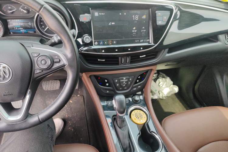 Used Buick Envision 2021 532T Two-Wheel-Drive Luxury Version Audio And AC Panel