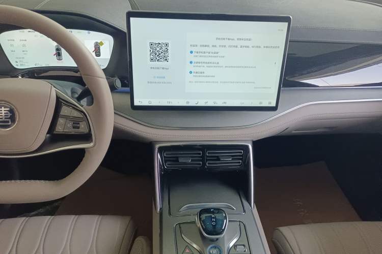 Used BYD Tang New Energy 2025 Intelligent Driving Version DM-i 115KM Flagship Edition Audio And AC Panel