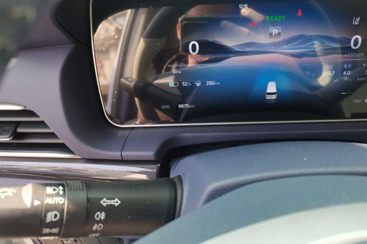 Used BAW Ruisheng Ace M7 New Energy 2025 505KM Prestige Version 7 Seats Odometer Close Up