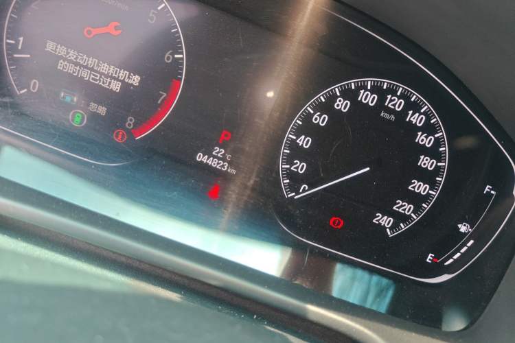 Used Honda Accord 2018 260TURBO Luxury Edition China VI Odometer Close Up